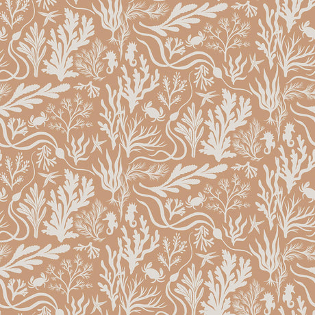 Elana Gabrielle TIDES PAPAYA Wallpaper