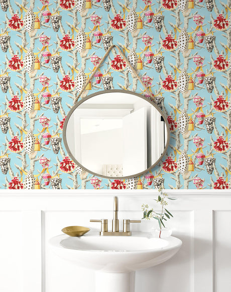 Harrison Howard OCEAN WONDERS TIFFANY Wallpaper