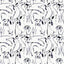 Surface Style DOG DOODLE INK Wallpaper
