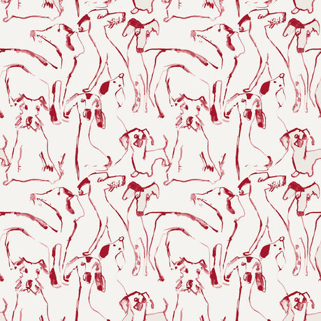 Surface Style DOG DOODLE LIPSTICK Wallpaper