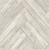 Surface Style Herringbone Wood Whitewash Wallpaper