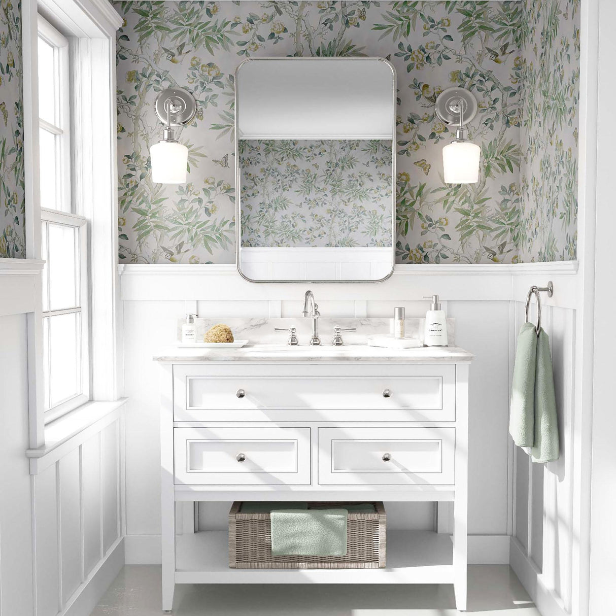 Surface Style KIMONO VINE PUTTY Wallpaper