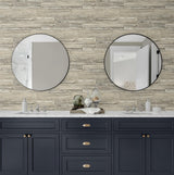 Surface Style PLANKS ALIGNED DUNE Wallpaper