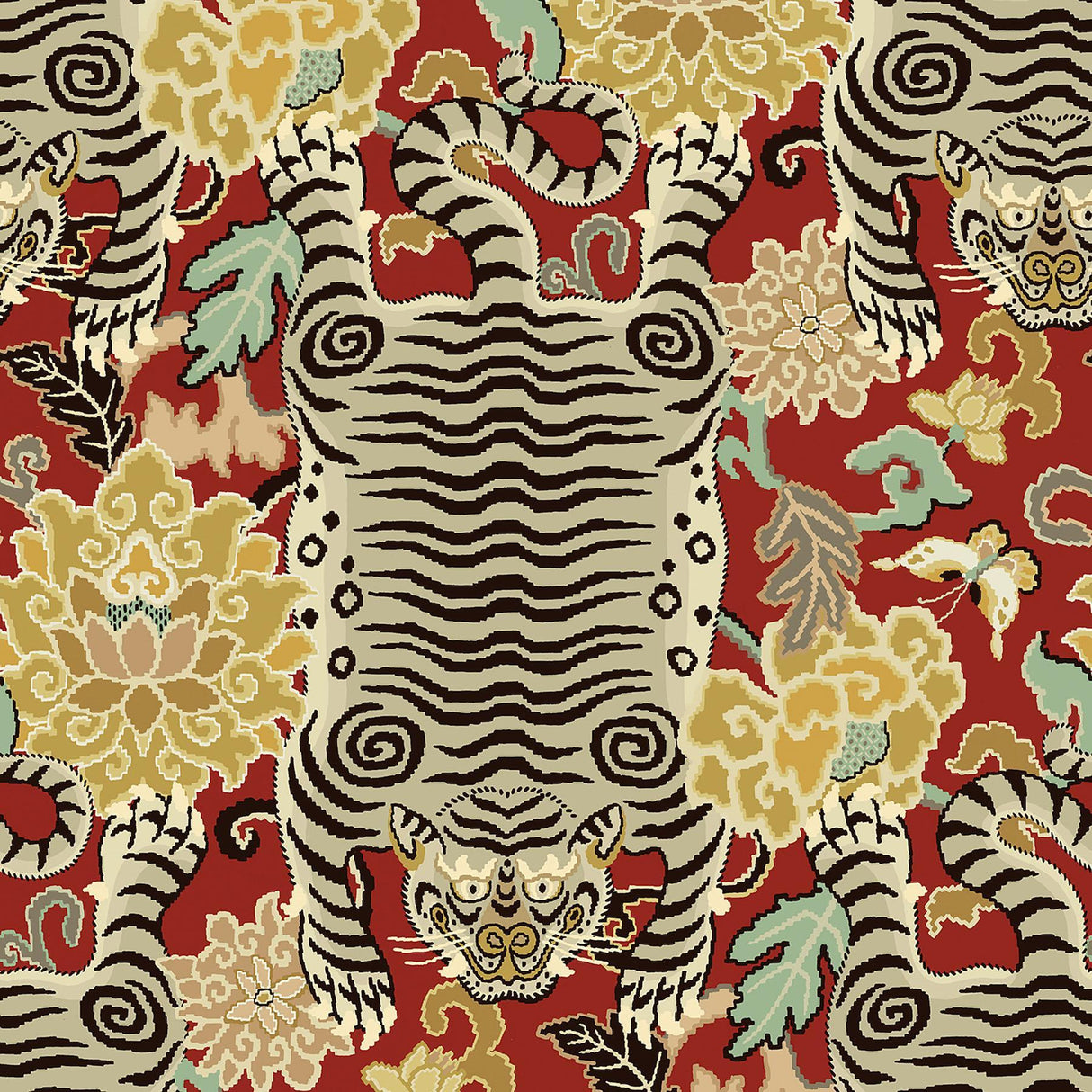 Surface Style TIGER EYE BLAZE Wallpaper