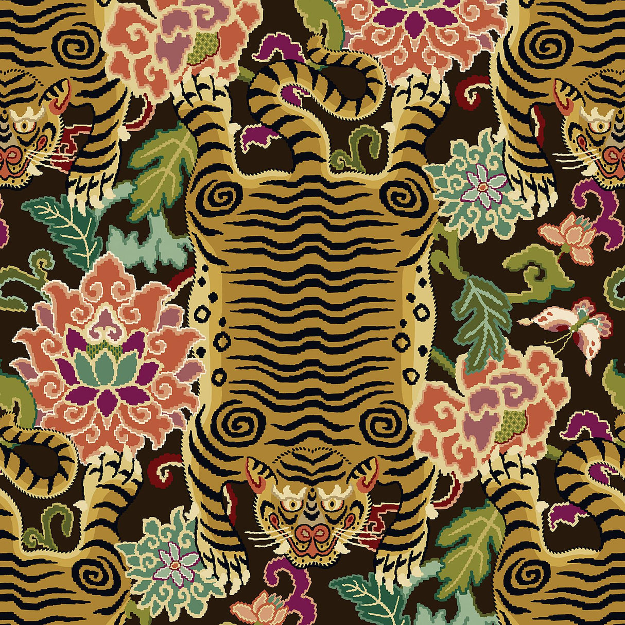 Surface Style TIGER EYE SLATE Wallpaper