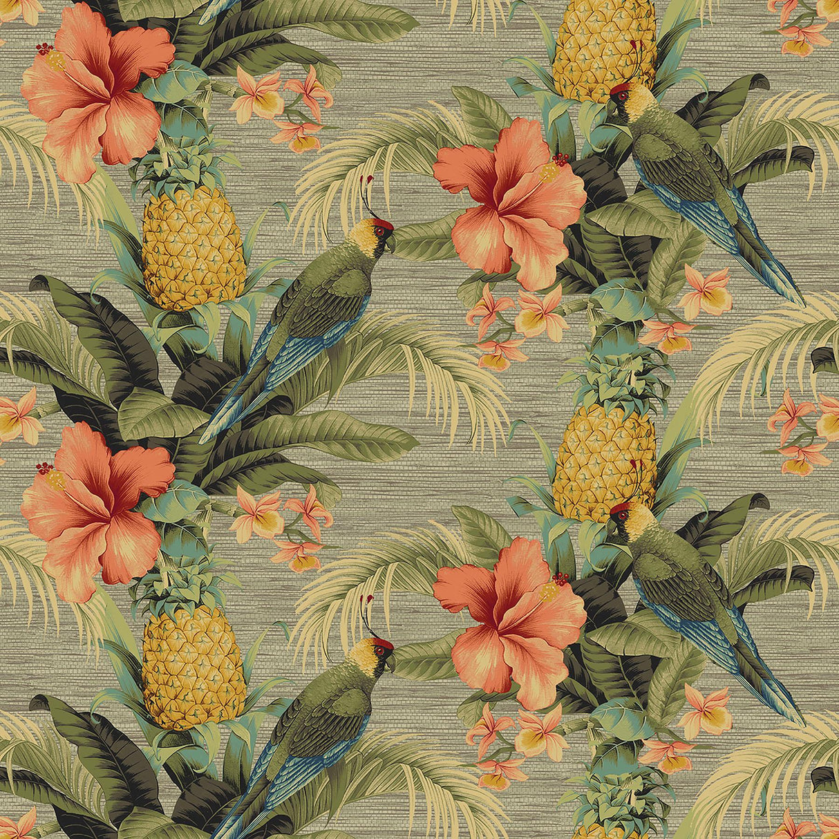 Tommy Bahama BEACH BOUNTY TANGELO Wallpaper