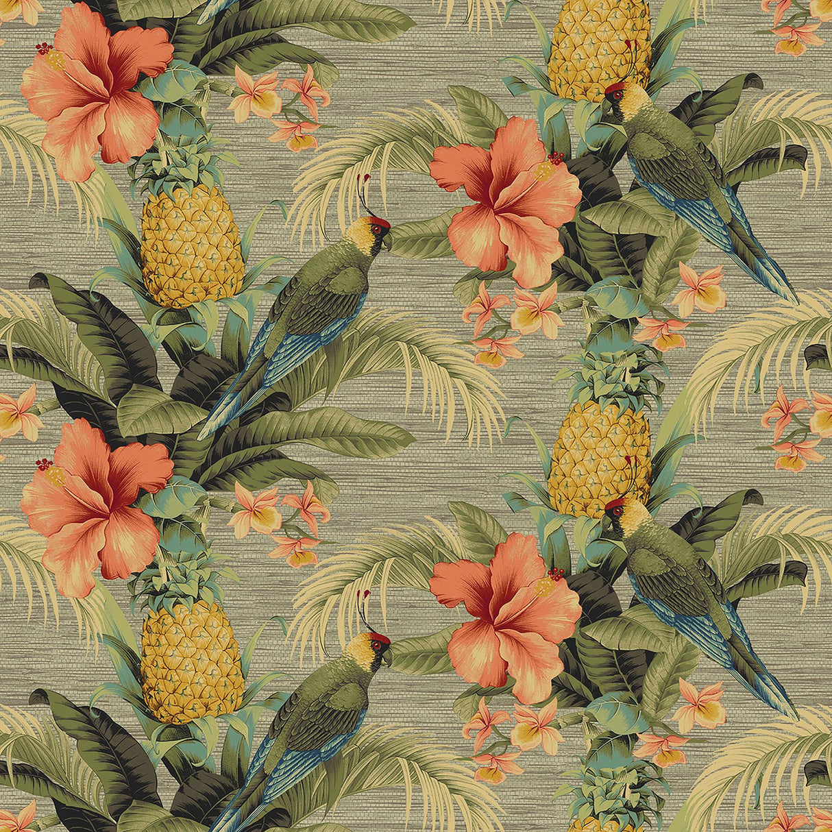 Tommy Bahama BEACH BOUNTY TANGELO Wallpaper