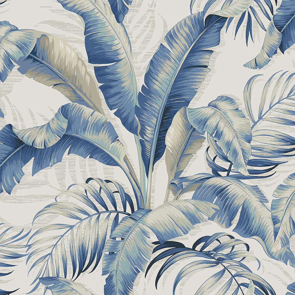 Tommy Bahama PALMIERS AZURE Wallpaper