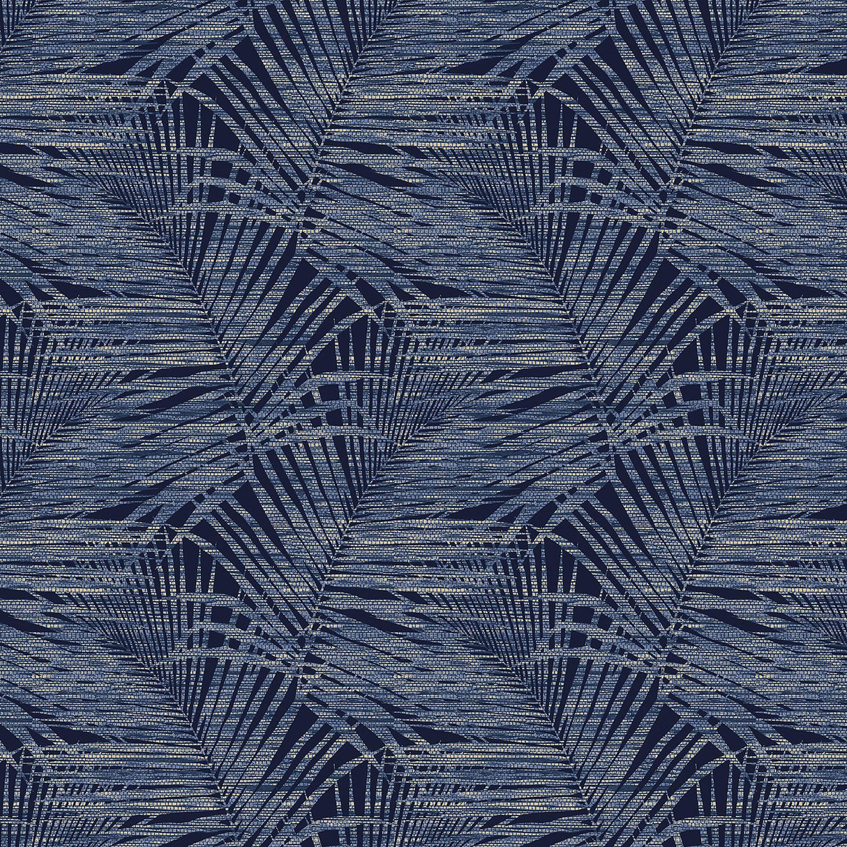 Tommy Bahama SHADOW PALMS INDIGO Wallpaper