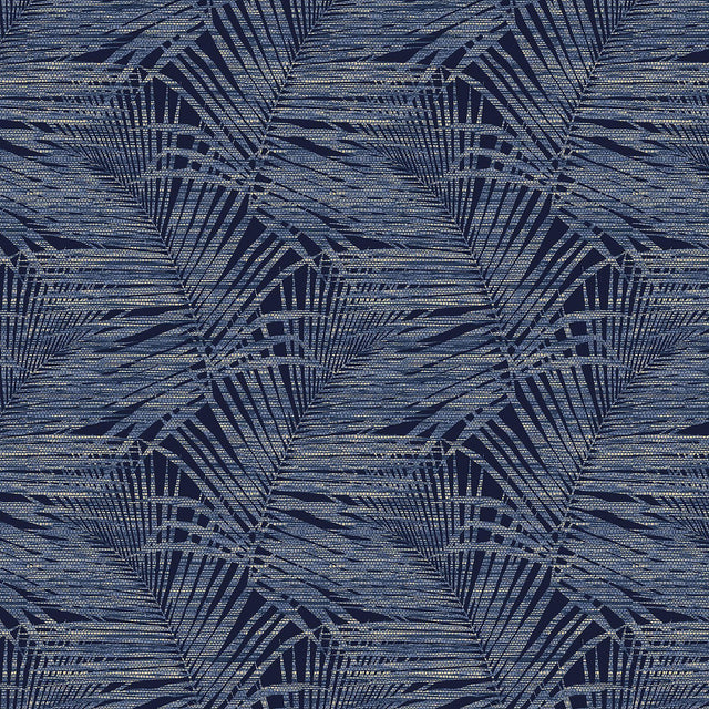 Tommy Bahama SHADOW PALMS INDIGO Wallpaper