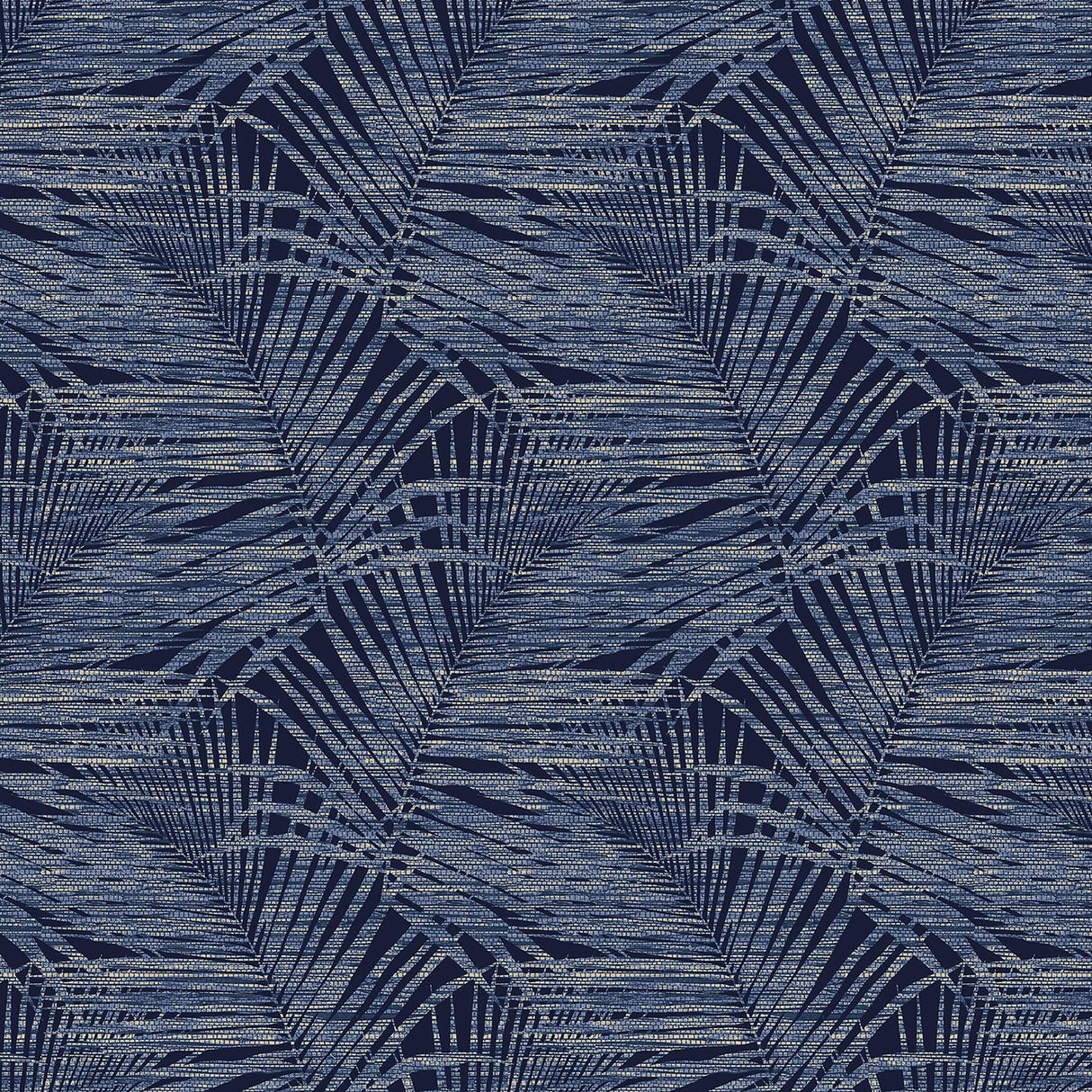 Tommy Bahama SHADOW PALMS INDIGO Wallpaper