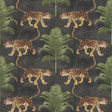 Tommy Bahama TIGER AND TREE COAL Wallpaper