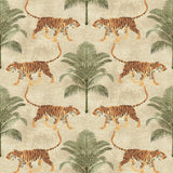 Tommy Bahama TIGER AND TREE HEMP Wallpaper