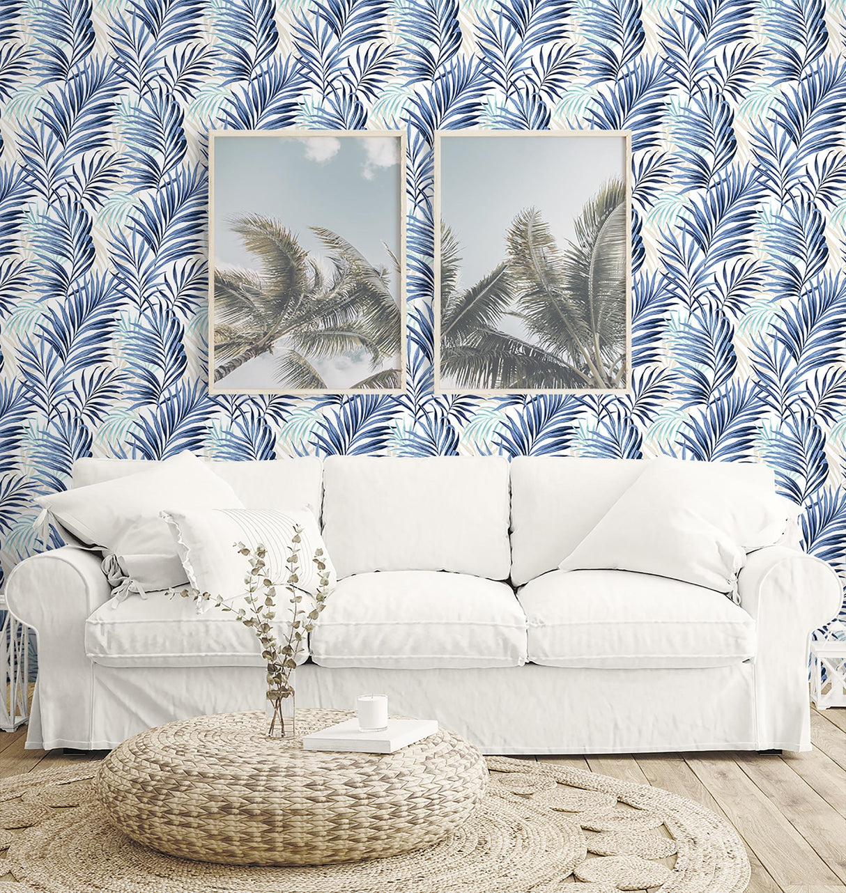 Tommy Bahama TRANQUILLO AZURE Wallpaper