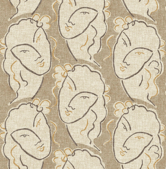 Surface Style BEAU VISAGE LINEN Wallpaper