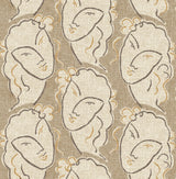 Surface Style BEAU VISAGE LINEN Wallpaper