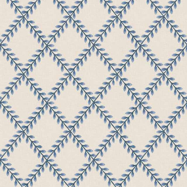 Surface Style CLOVER LANE PORCELAIN BLUE Wallpaper