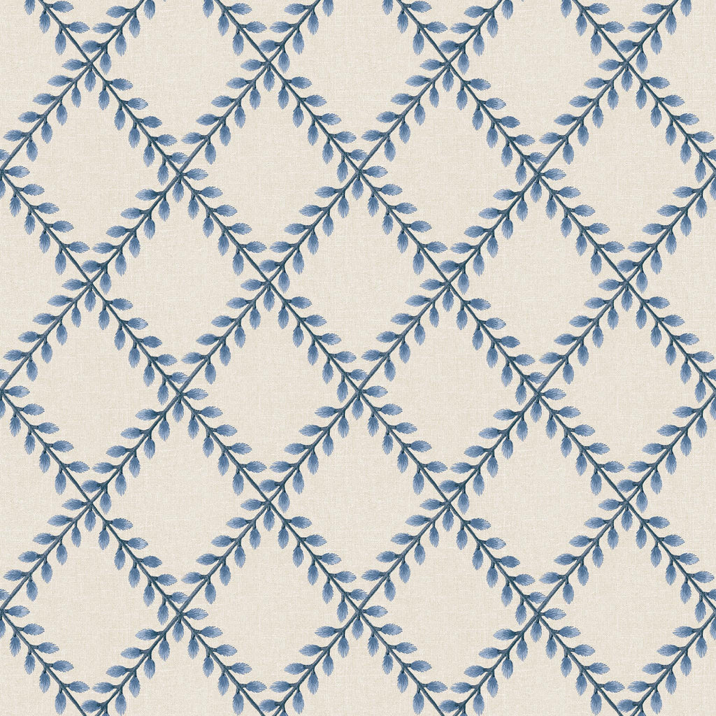 Surface Style CLOVER LANE PORCELAIN BLUE Wallpaper