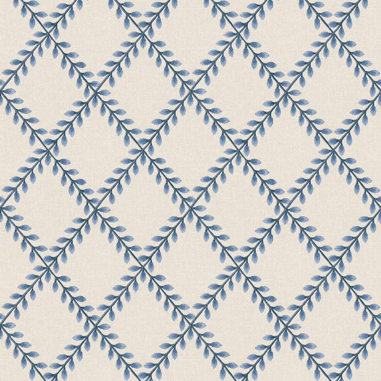 Surface Style CLOVER LANE PORCELAIN BLUE Wallpaper