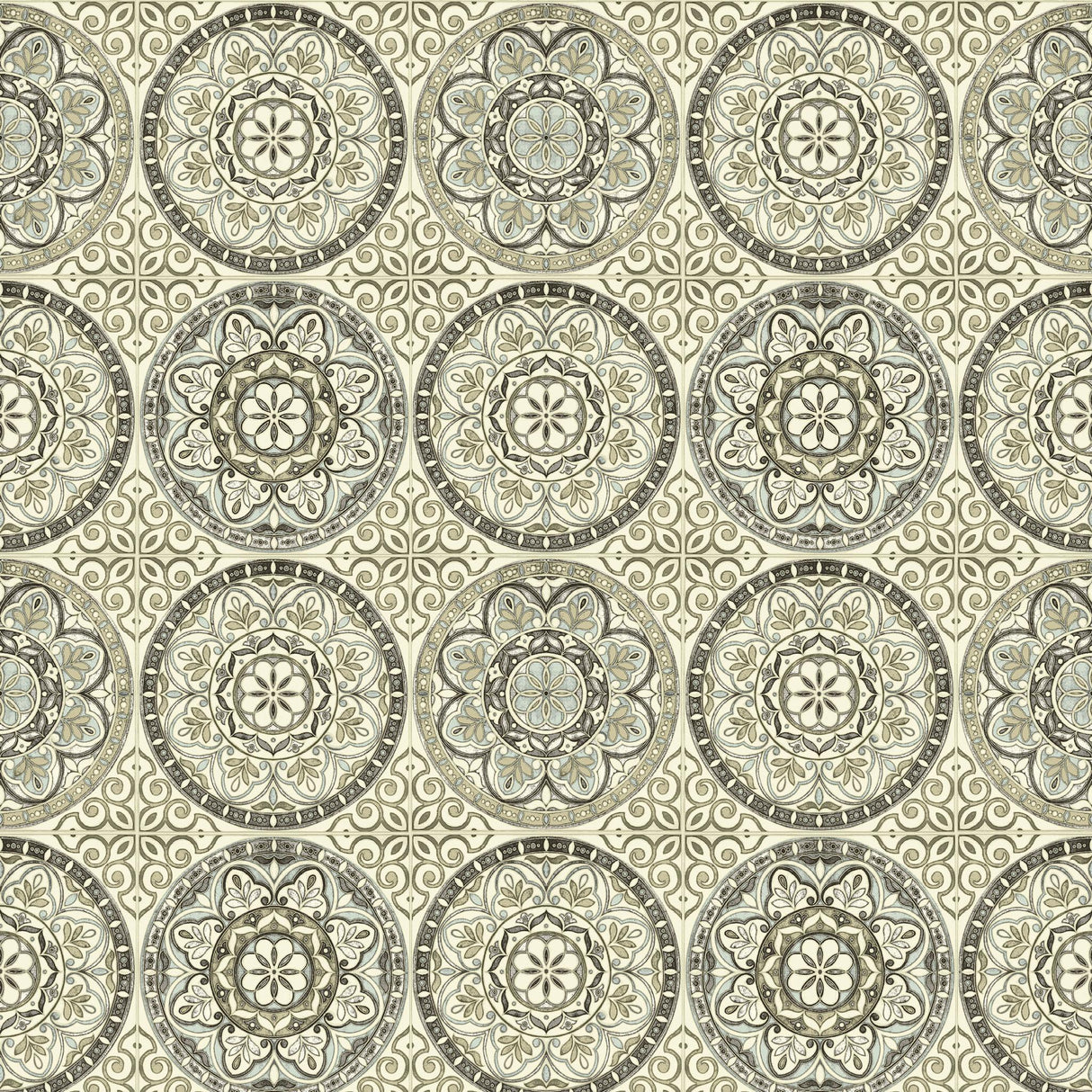 Surface Style COLOR WHEEL SILVER Wallpaper