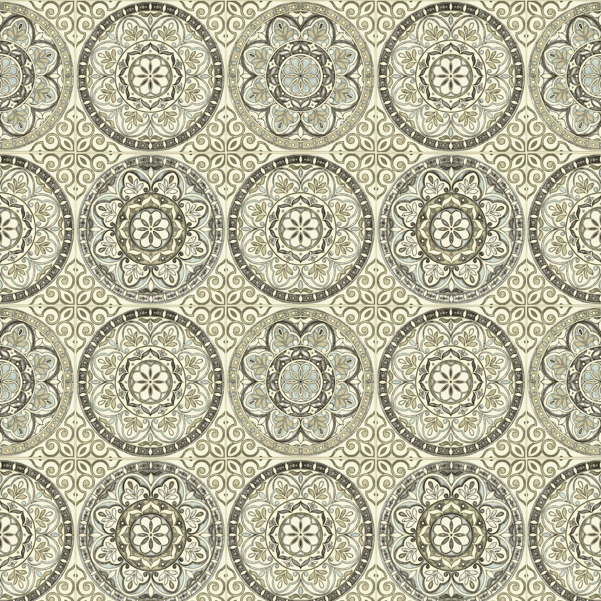 Surface Style COLOR WHEEL SILVER Wallpaper