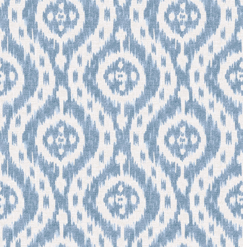 Surface Style IKAT TRACERY CHAMBRAY Wallpaper