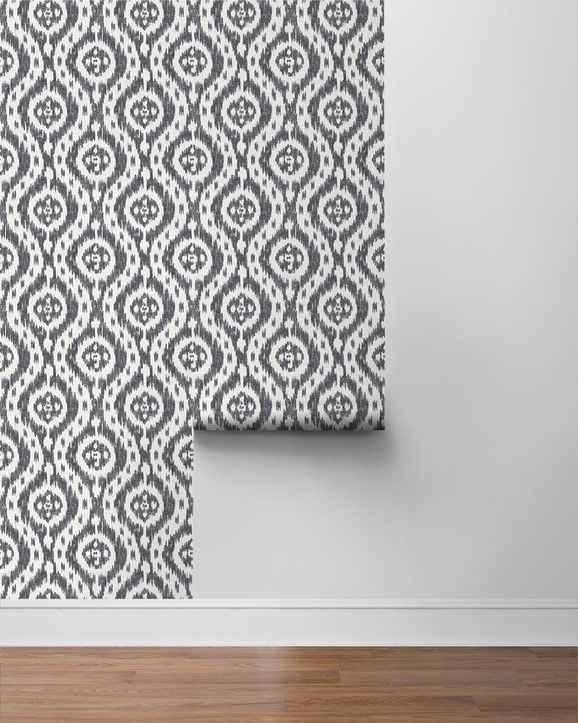 Surface Style IKAT TRACERY EBONY Wallpaper