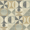 Surface Style Take Form Pewter Wallpaper