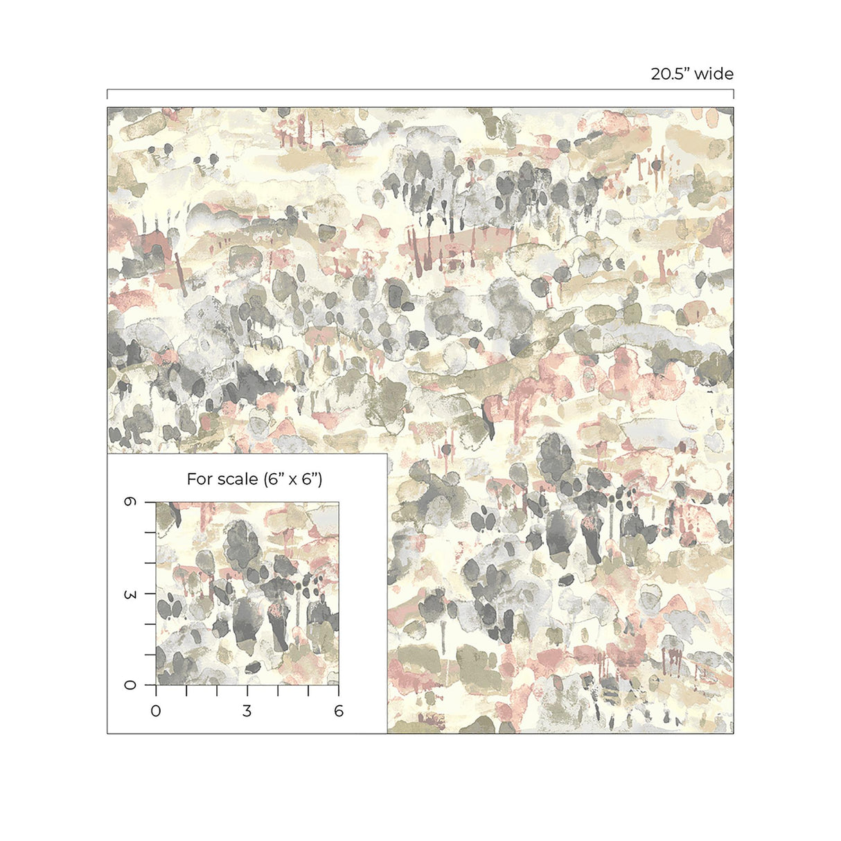 Surface Style WATER COLORING SANDCASTLE Wallpaper