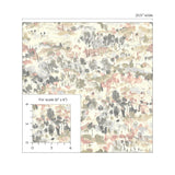 Surface Style WATER COLORING SANDCASTLE Wallpaper