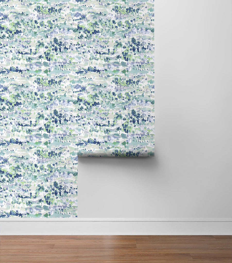 Surface Style WATER COLORING SEAGLASS Wallpaper