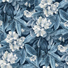Tommy Bahama Darwin Flora Midnight Blue Wallpaper