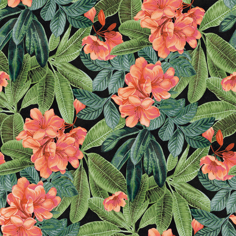 Tommy Bahama DARWIN FLORA NOIR Wallpaper