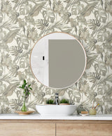 Tommy Bahama FALLING FRONDS DUSK Wallpaper