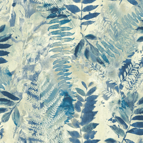 Surface Style Fern Memory Azure Wallpaper