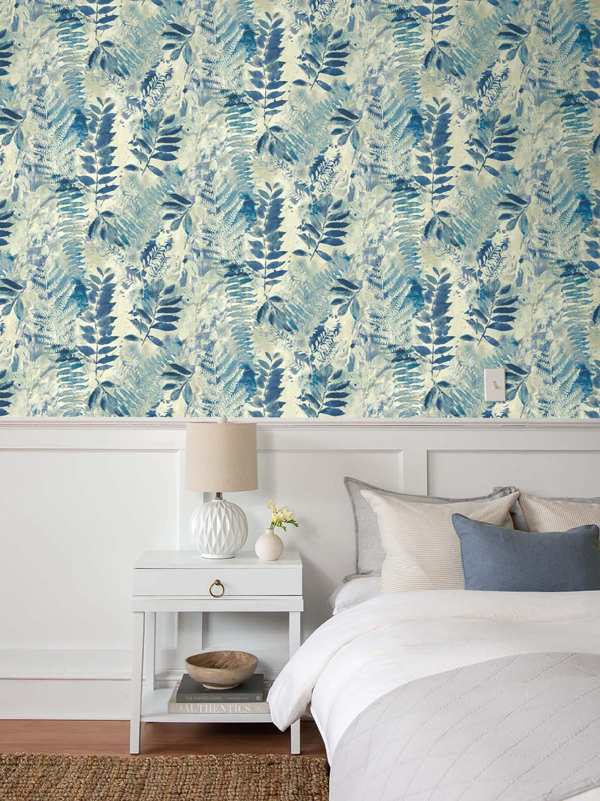 Surface Style Fern Memory Azure Wallpaper