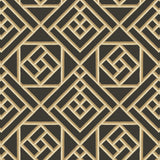 Surface Style Latticework Noir Wallpaper