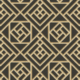 Surface Style Latticework Noir Wallpaper