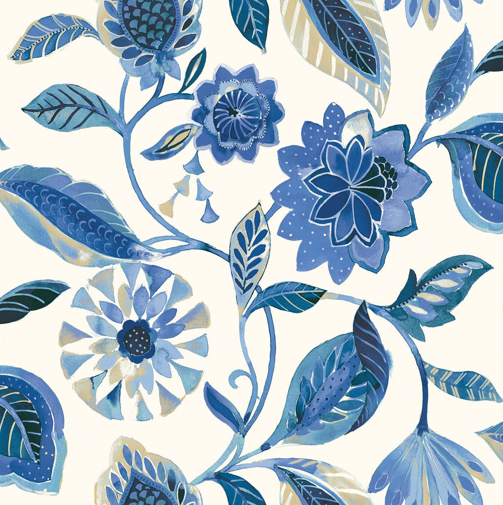 Surface Style Light of Day Larkspur Wallpaper