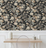 Surface Style Passerine Pavilion Gardenia Wallpaper