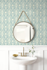 Surface Style Peacefulness Chambray Wallpaper