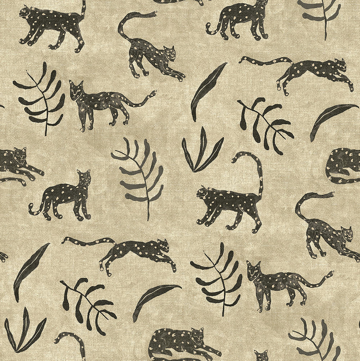 Surface Style Prance Linen Wallpaper