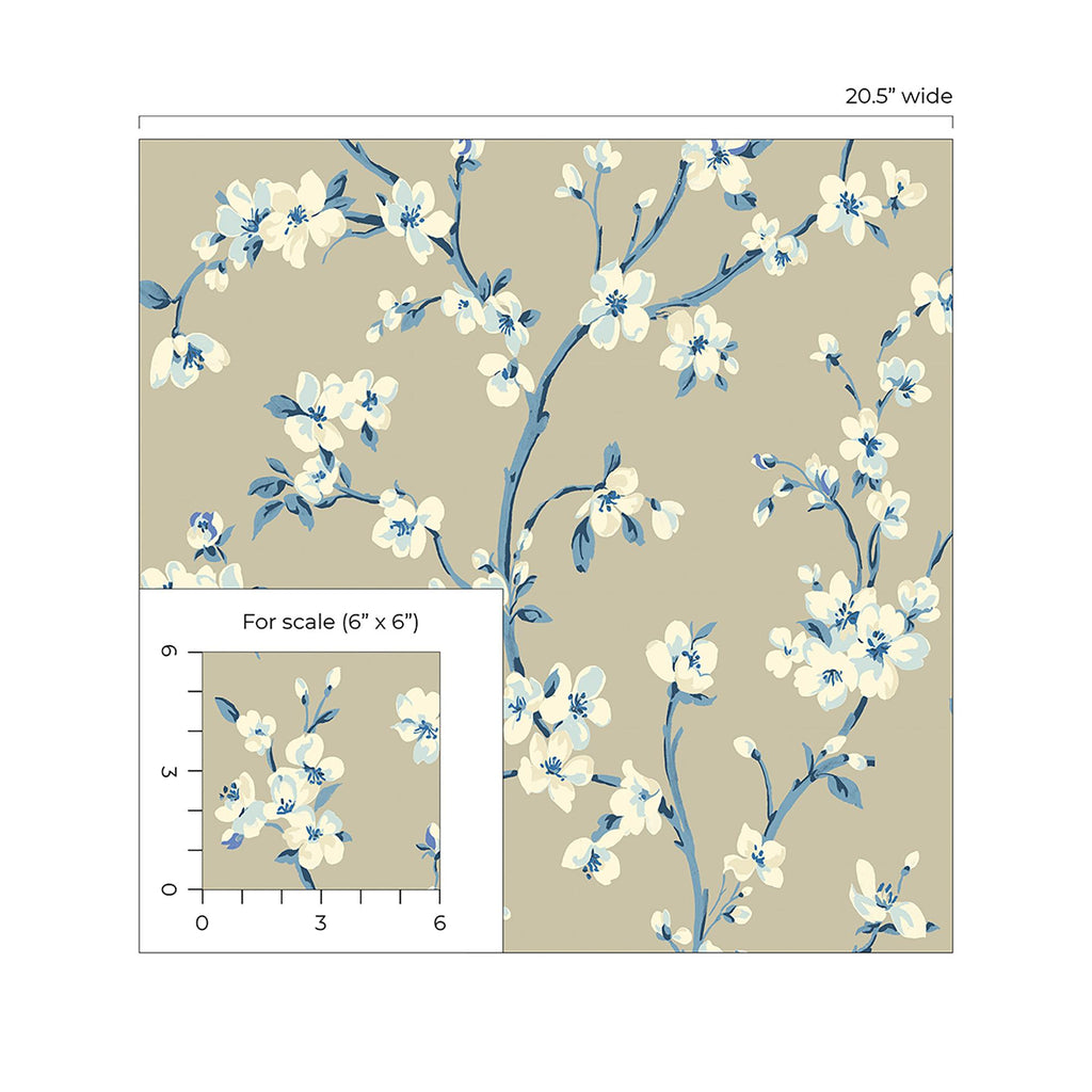 Surface Style Sakura Delft Wallpaper