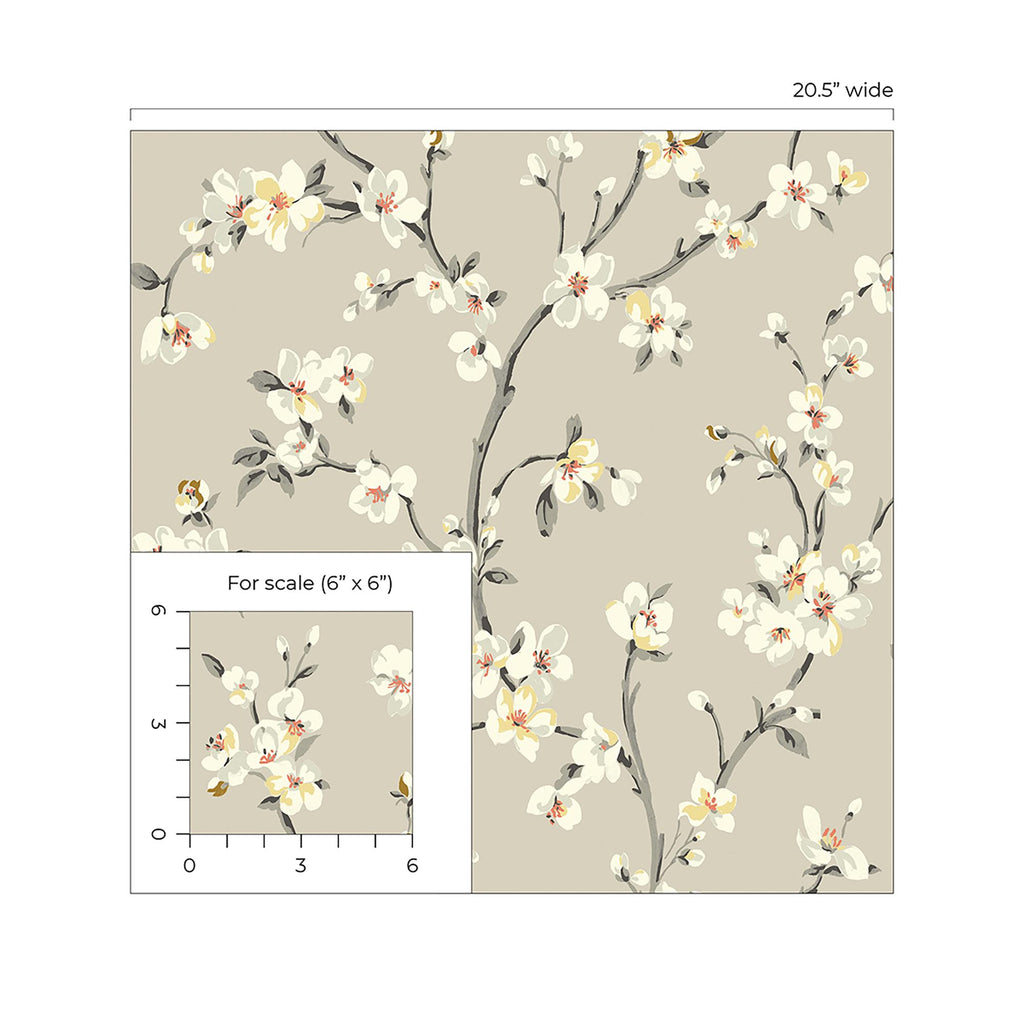 Surface Style Sakura Sterling Wallpaper