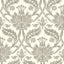 Surface Style Tulip Time Pewter Wallpaper