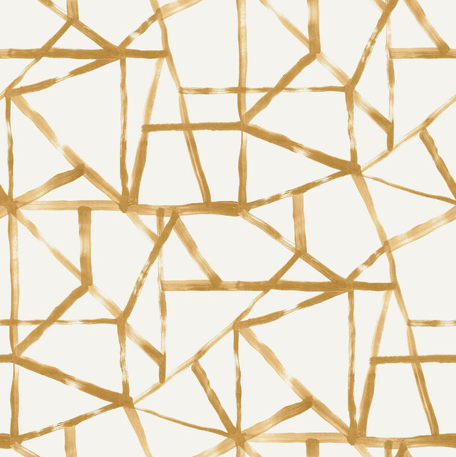 Surface Style What's Your Angle Gold Wallpaper