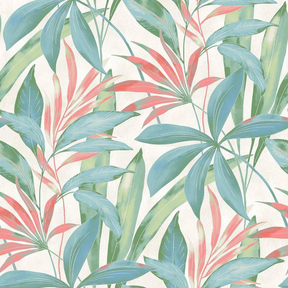 Tommy Bahama Buena Vista Coral Wallpaper