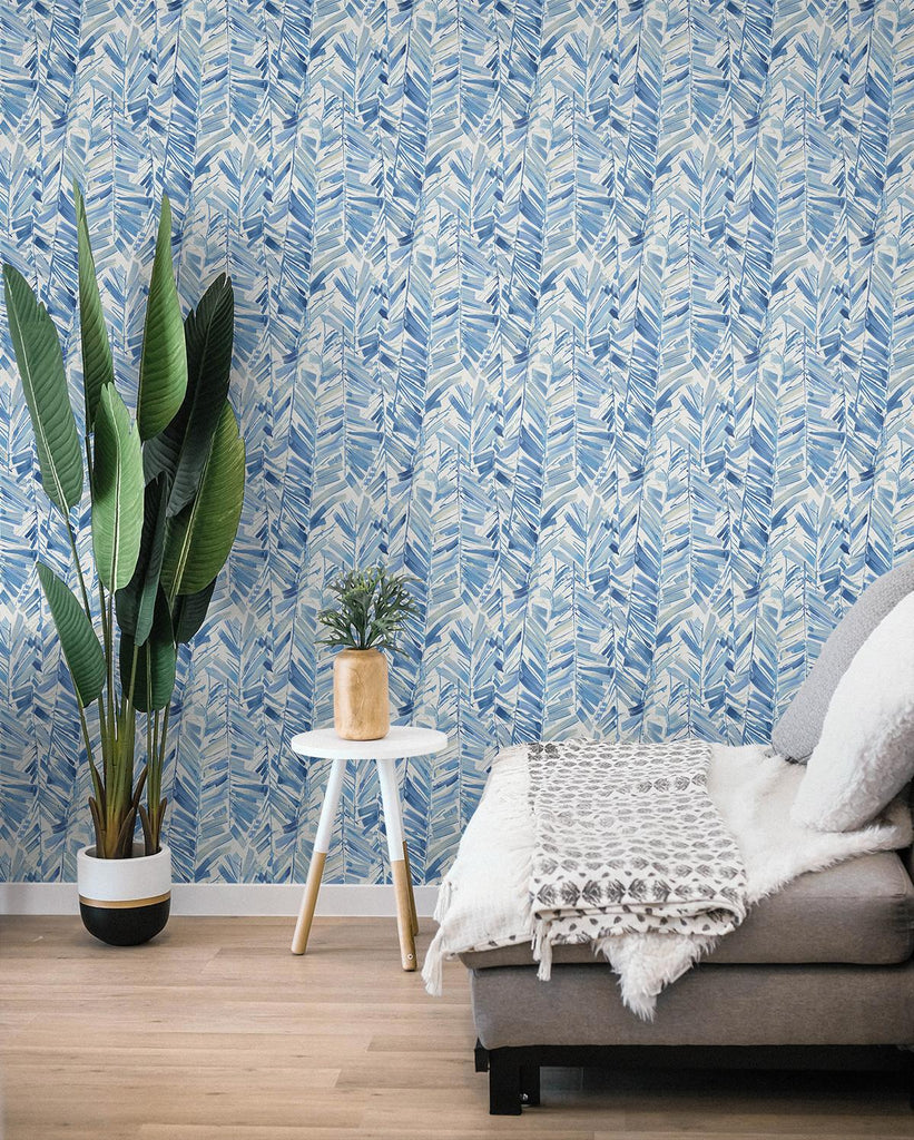 Tommy Bahama Chillin Out Bliss Blue Wallpaper