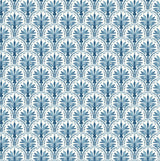 Tommy Bahama Scalloping Bliss Blue Wallpaper
