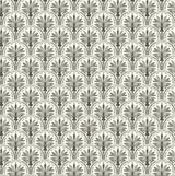 Tommy Bahama Scalloping Charcoal Wallpaper